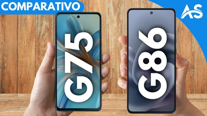 Comparativo Moto G75 vs Moto G86