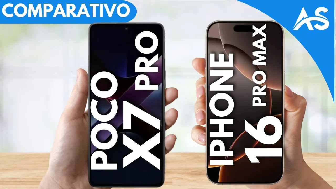 Poco X7 Pro vs iPhone 16 Pro Max